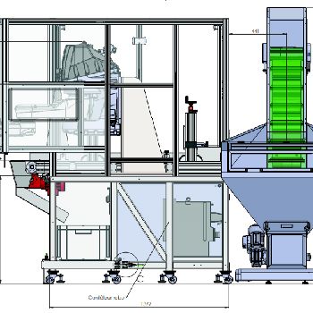 HM Blister & Cartoning machine Feeder - scale - sorting machine