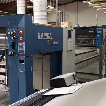 Used KBA RA 105 U 5 L PWVA ALV2 Offset five colours