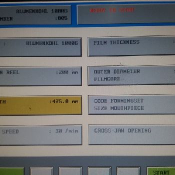 Bosch SVK3600 Bagging machine - Vertical - Sachet machine