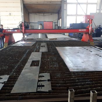 Used Koike "Deltatec 5000 Cutting machine - Plasma / gas