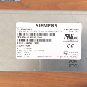 Electronics / PLC controls SIEMENS 6SL3210-1SB12-3UA0