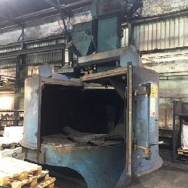 Pangborn Twin Wheel 8′ Rotary Table Shotblast 8LK