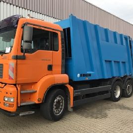 MAN TGA 26.350 6x2 BL, FAUN Power Press