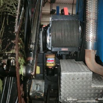 Scania 144G 530 6x4 with crane Loglift F 215 Z