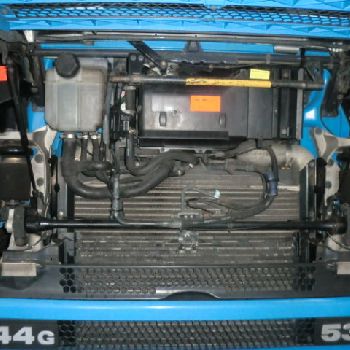 Scania 144G 530 6x4 with crane Loglift F 215 Z