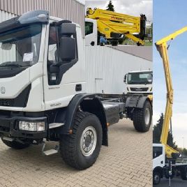 Iveco EuroCargo ML150E25 W 4x4, Hyva AZ20.3H