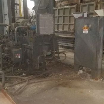 Harris Model TGS-56 12"X 10 X 15 Variable Bale Size 3Ph Ferrous Baling Press (#17575); Harris Model TGS-56 12X 10 X 15 Variable Bale Size 3Ph Ferrous Baling Press