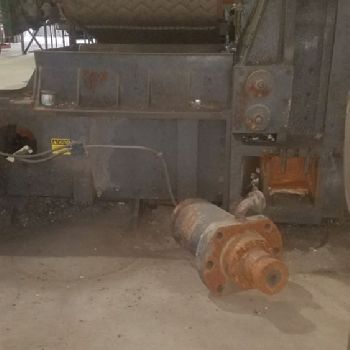 Harris Model TGS-56 12"X 10 X 15 Variable Bale Size 3Ph Ferrous Baling Press (#17575); Harris Model TGS-56 12X 10 X 15 Variable Bale Size 3Ph Ferrous Baling Press