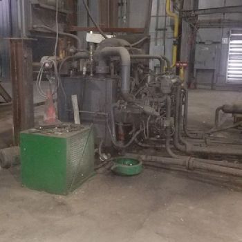 Harris Model TGS-56 12"X 10 X 15 Variable Bale Size 3Ph Ferrous Baling Press (#17575); Harris Model TGS-56 12X 10 X 15 Variable Bale Size 3Ph Ferrous Baling Press