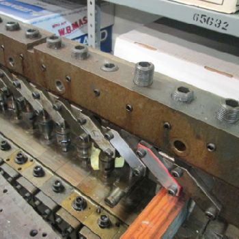 US-Baird 325 11 Operation Die Set 2" Pitch 24.5 Punch Holder W/Die Holders (#16579); US-Baird 325 11 Operation Die Set 2 Pitch 24.5 Punch Holder WDie Holders