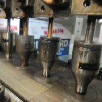 US-Baird 325 11 Operation Die Set 2" Pitch 24.5 Punch Holder W/Die Holders (#16579); US-Baird 325 11 Operation Die Set 2 Pitch 24.5 Punch Holder WDie Holders