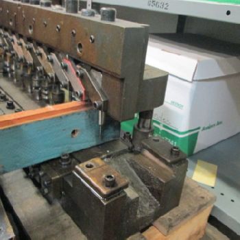 US-Baird 325 11 Operation Die Set 2" Pitch 24.5 Punch Holder W/Die Holders (#16579); US-Baird 325 11 Operation Die Set 2 Pitch 24.5 Punch Holder WDie Holders