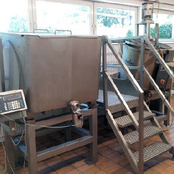 Mixing and filling machine Steiner, Höfelmeyer