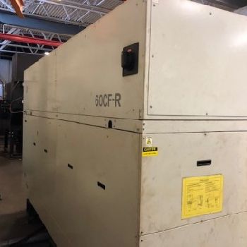 6000 WATT MITSUBISHI 3015NX-60CF-R CO2 LASER,5' X 10' DUAL PALLET, MFG:2009 Our stock number: 11631