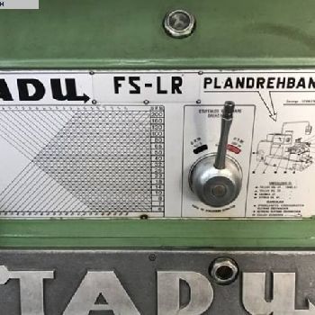 Facing lathe - TADU - FS-LR