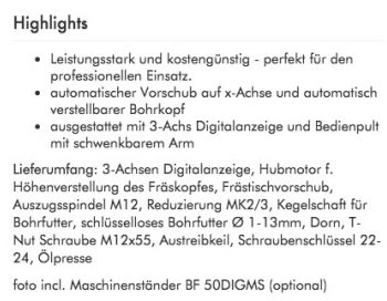 Holzmann (New); BF50DIG