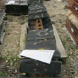 Hitachi cadena almohadillas hebra 400mm ZX50U-2