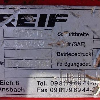 REIF hydraulic quick coupler SWP 3,