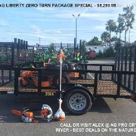 2019 Scag LIBERTY TRAILER PACKAGE