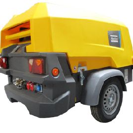 ATLAS COPCO XAS 68 KD G12 - N WHEELS NEW - MODEL356