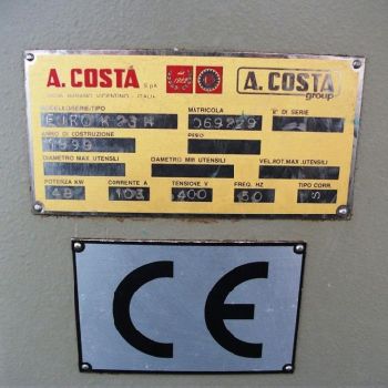 MOLDING 6 + U AXES ACOSTA MOD EURO K 23 H