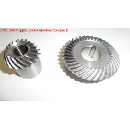 CODE 284 CONIC PAIR OF NEW Z AXIS MOVEMENT