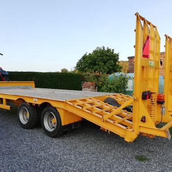 Remorque porte engin MAC CAULEY Vital 19T