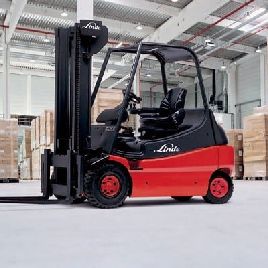 Used Linde E25 Electric Forklift