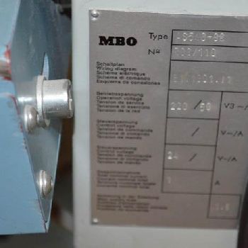 MBO AS 540 shed display