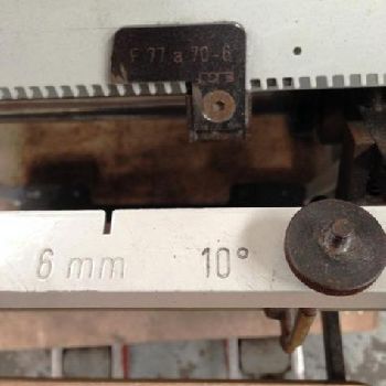 Pfäffle F 77a semi-automatic spiral binding machine