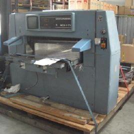 Wohlenberg 115 MCS-2 TV cutter haute vitesse