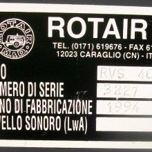 Rotair Elettrocompressore RVS40