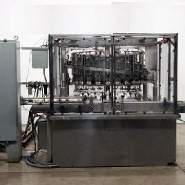 1977 MRM Cozzoli Moldel RPF24 Rotary Piston Filler Machine