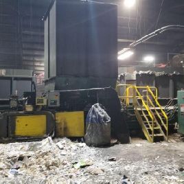 (2003) 150 HP Harris Gorilla C150 S4 13-9 Two Ram Baler