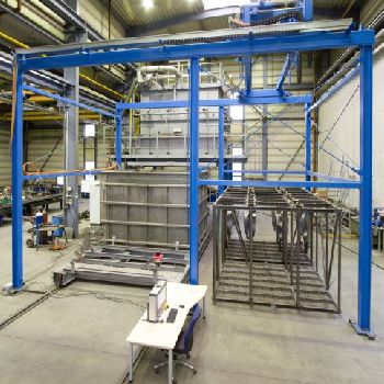 Schlager Drop Bottom Quench Furnace