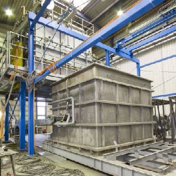 Schlager Drop Bottom Quench Furnace