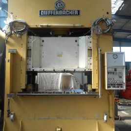 Hydraulic Double-Column (Drawing) Press DIEFFENBACHER PD 500 (UVV)