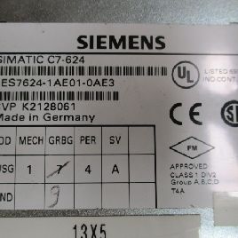 Siemens 6ES7 624-1AE01-0AE3 SIMATIC C7-624