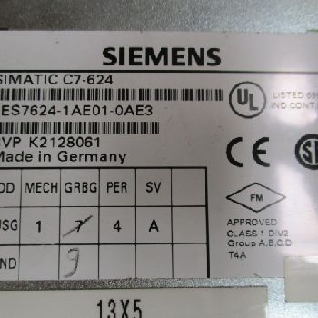 Siemens 6ES7 624-1AE01-0AE3 SIMATIC C7-624