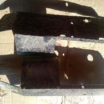 2 kick plates kick plates Kramer KL 300 tractor Trecker Oldi