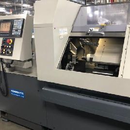 Nomura#NN-20UB8, 20mm CNC Swiss screw machine,8" length,Mits M70A CNC,2012-2015