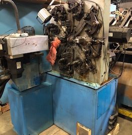 Herdon#CSM-20AT, CNC wire former, 0.4-2.0mm wire diameter, rotary quill, 3-Axis robot arm, plane straightener, tooling