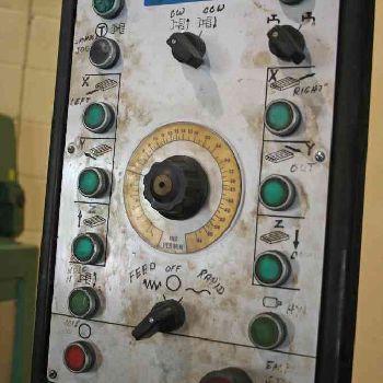 Parkson#M1500, 68-1/4" x 16 table,27-1600 RPM,14 cr.,#50NS tpr,dual control,’90,#51716