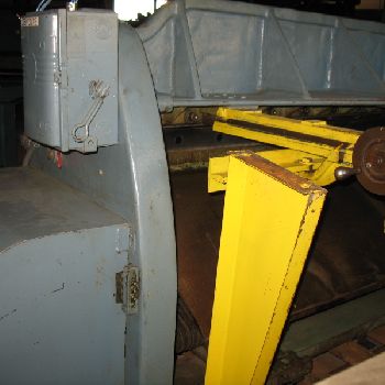 14 ga. x 6’Pexto#14U6, mechanical, 24" manual back gauge