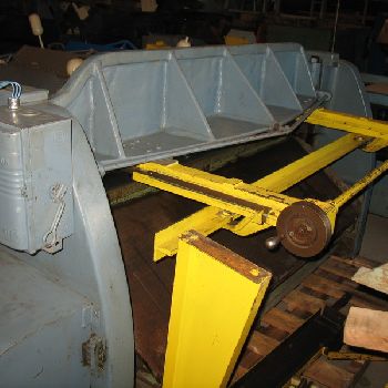 14 ga. x 6’Pexto#14U6, mechanical, 24" manual back gauge