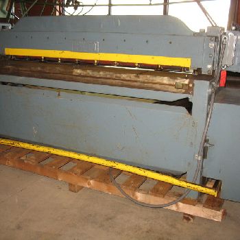 14 ga. x 6’Pexto#14U6, mechanical, 24" manual back gauge