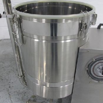 NilfiskCFM dust collector, Stainless Steel, #49157