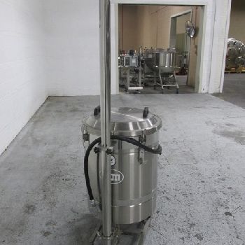 NilfiskCFM dust collector, Stainless Steel, #49157