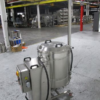 NilfiskCFM dust collector, Stainless Steel, #49157