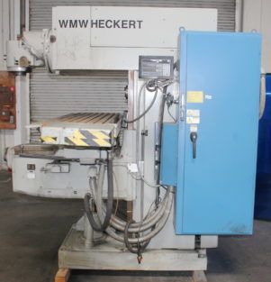 Heckert#FU-450X1800APUG, 18" x 71 table,15 HP,Newall E70-M DRO,clnt sys,’04,#8545HP